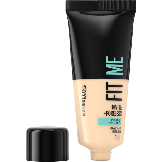 Maybelline Fit Me Matte & Poreless Foundation 100 Warm Ivory 30 ml