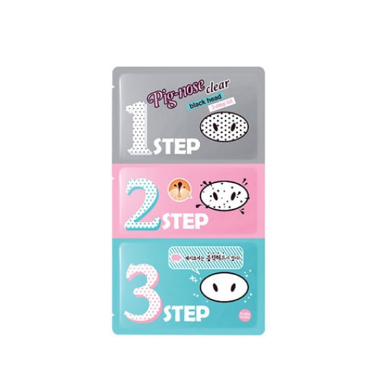 Holika Holika Pig-Nose Clear Blackhead 3 Step Kit 1 Treatment