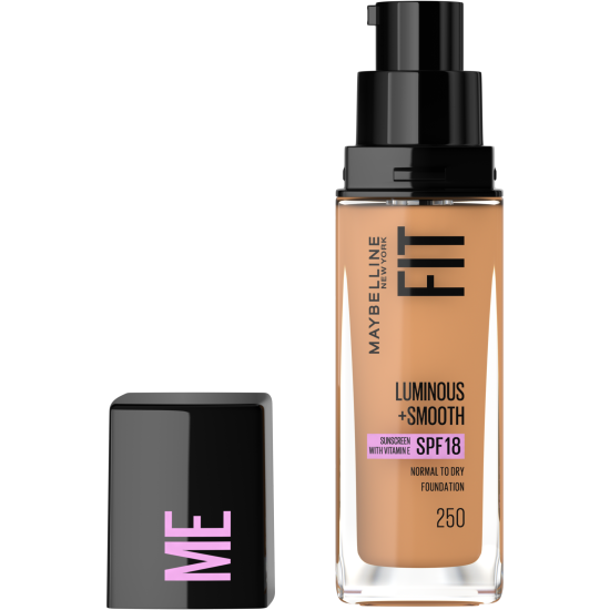 Maybelline Fit Me Luminous + Smooth Foundation 250 Sun Beige 30 ml