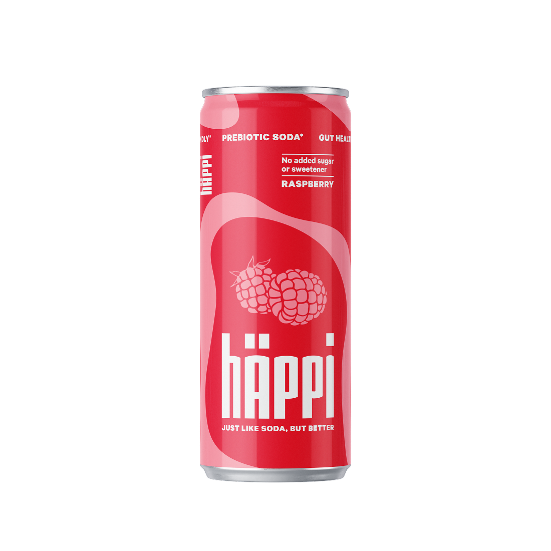 hÄppi Prebiotisk läsk Raspberry 330 ml