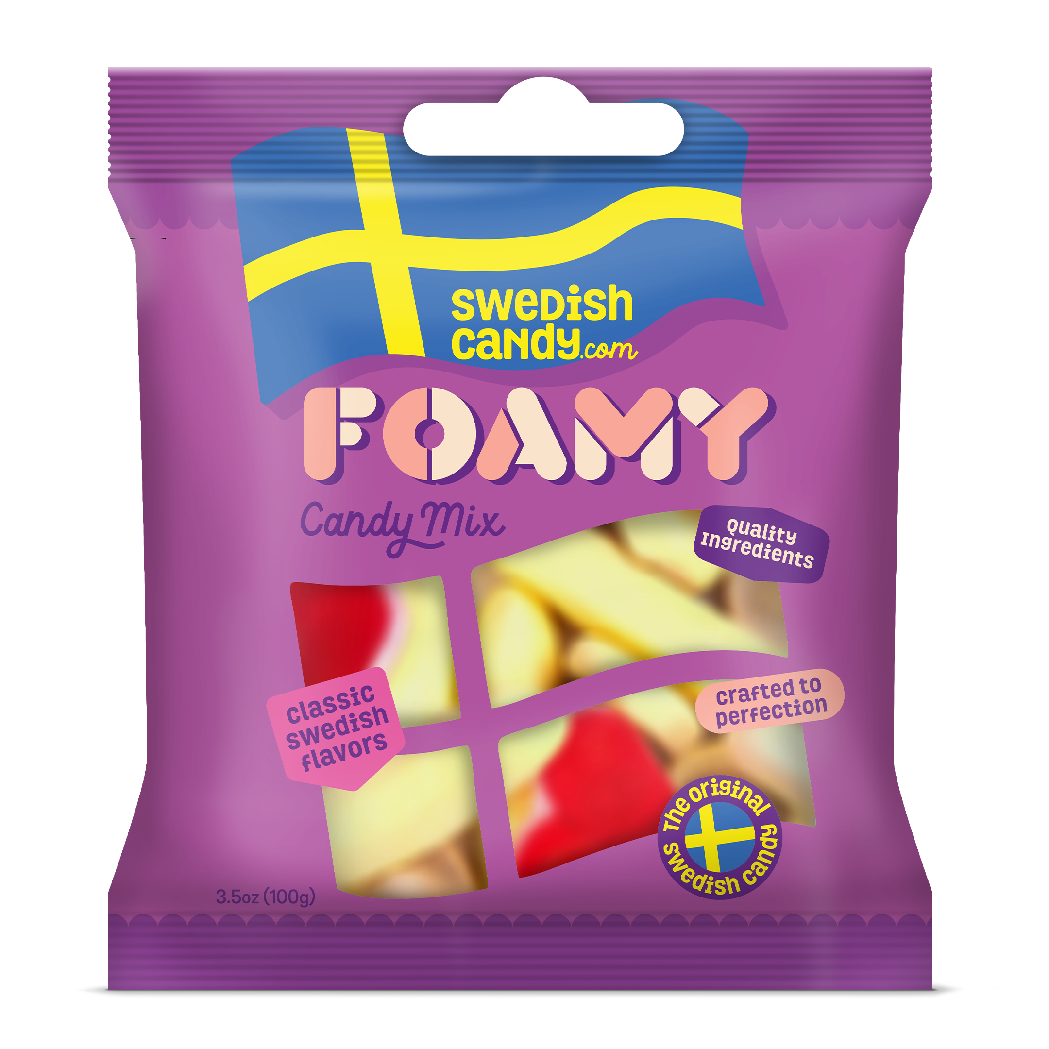 SwedishCandy.com Foamy 100 g