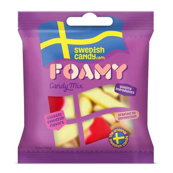 SwedishCandy.com Foamy 100 g