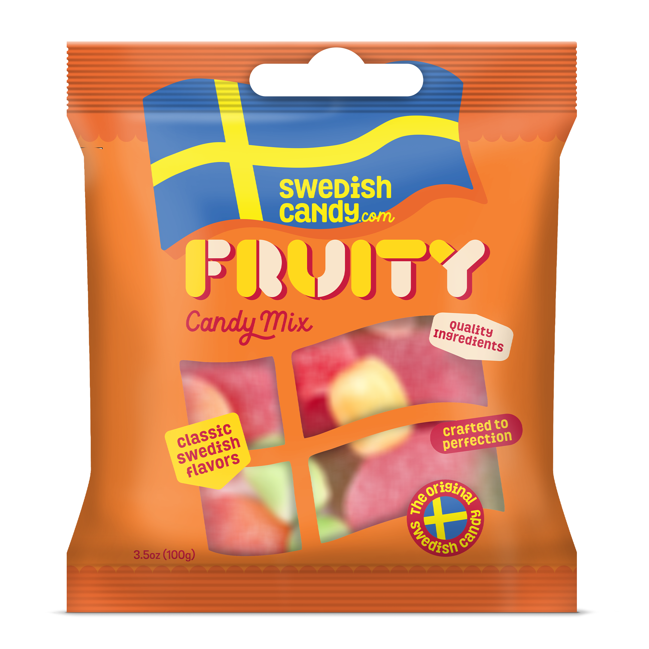 SwedishCandy.com Fruity 100 g