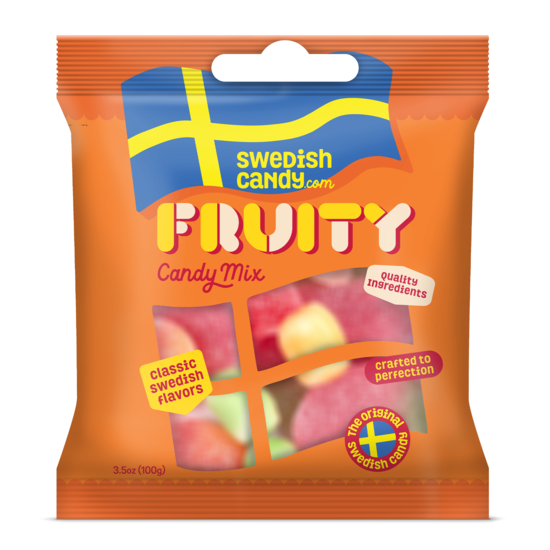 SwedishCandy.com Fruity 100 g