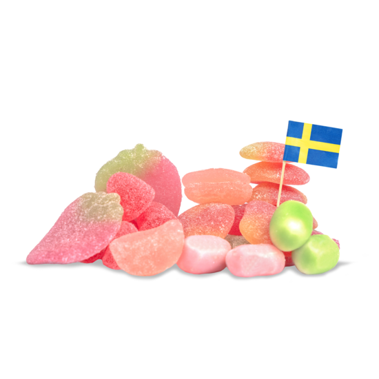 SwedishCandy.com Fruity 100 g