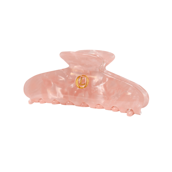 Lenoites Eco-Friendly Claw Clip Medium Rosé Pearl