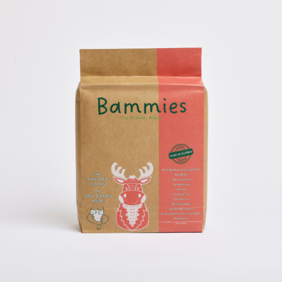 Bammies Bambublöjor The Explorer 14-20 kg 26 st