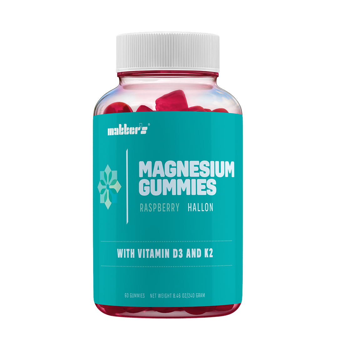Matters Magnesium + K2 & D3 Hallon 60 gummies