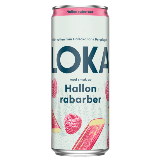 Loka Hallon Rabarber 330 ml