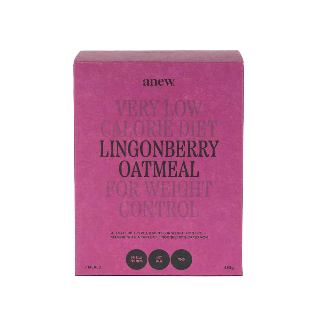 Anew Gröt Lingonberry Oatmeal Lågkaloridiet 420 g