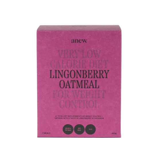 Anew Gröt Lingonberry Oatmeal Lågkaloridiet 420 g