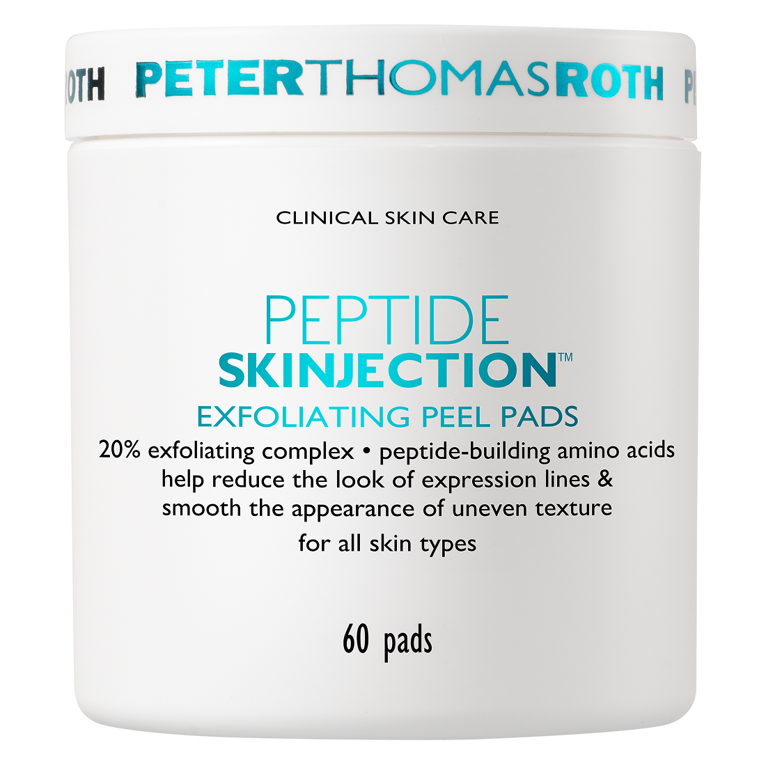 Peter Thomas Roth Peptide Skinjection Exfoliating Peel Pads 60 st