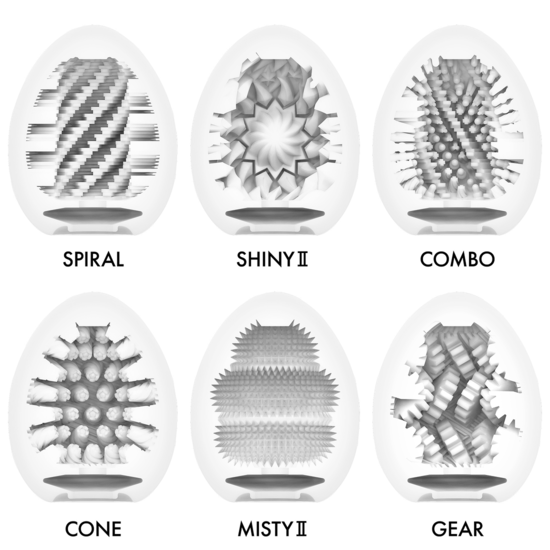 Tenga Egg Spiral Onanihjälpmedel för män