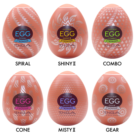 Tenga Egg Shiny II Onanihjälpmedel för män