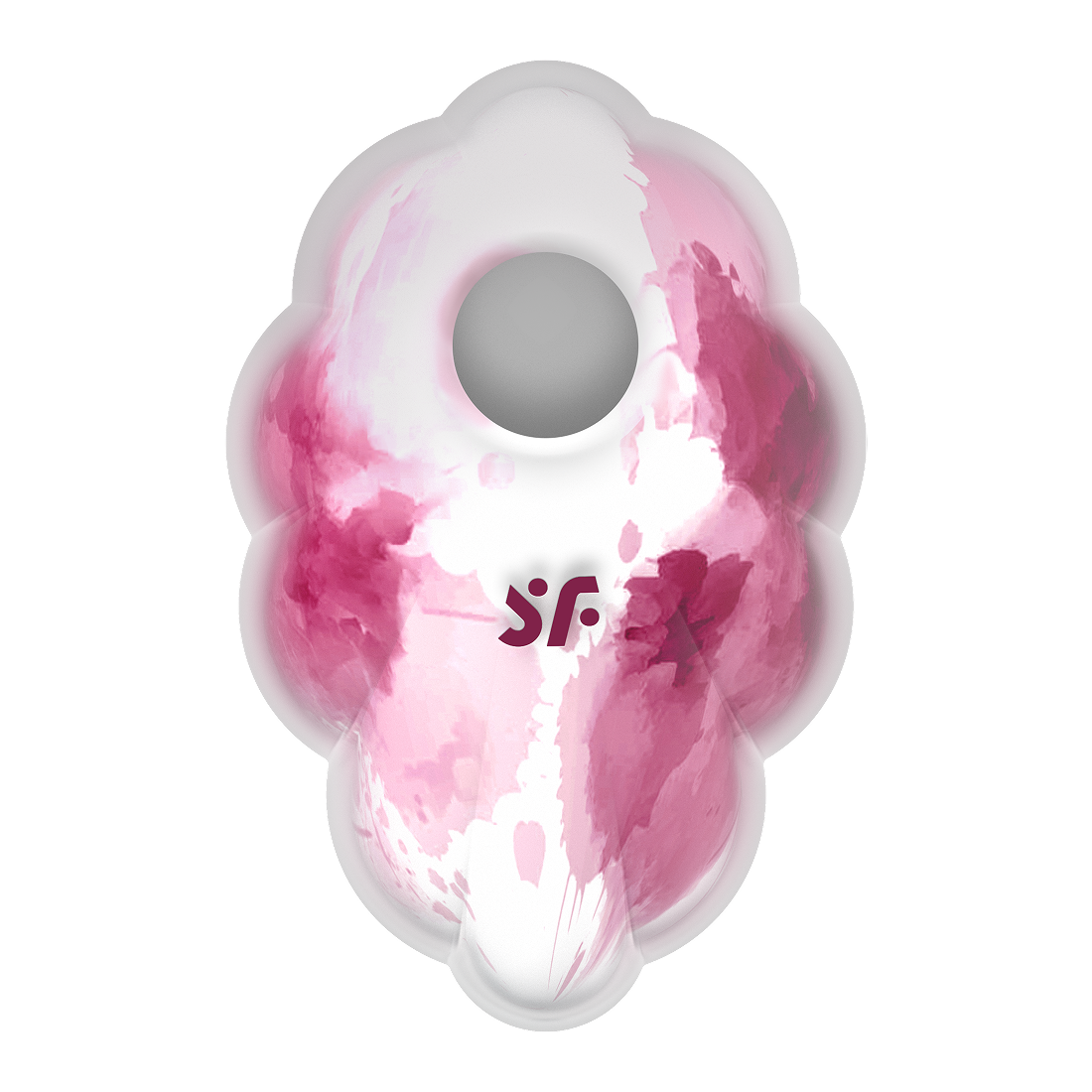 Satisfyer Cloud Dancer Red Print Lufttrycksvibrator