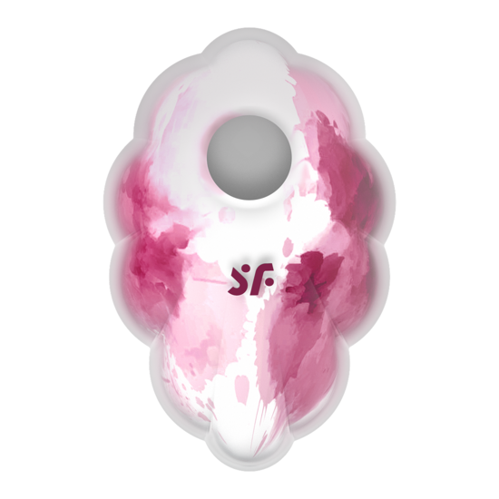 Satisfyer Cloud Dancer Red Print Lufttrycksvibrator