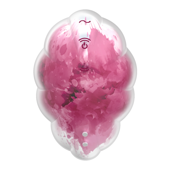 Satisfyer Cloud Dancer Red Print Lufttrycksvibrator
