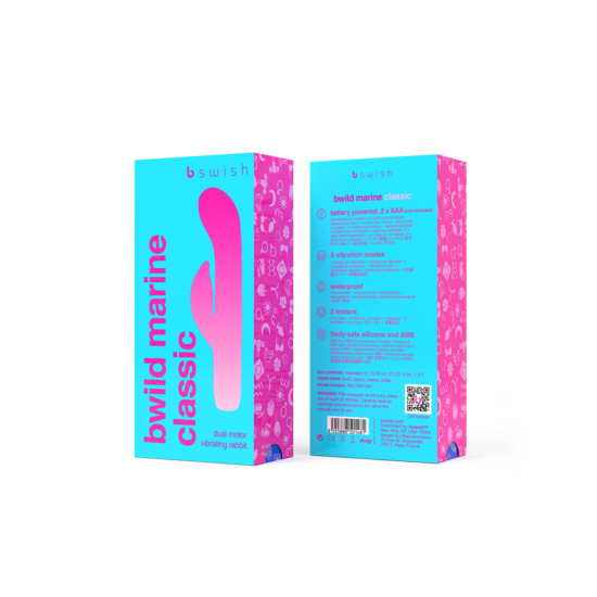 B Swish Bwild Classic Marine Cerise Rabbitvibrator