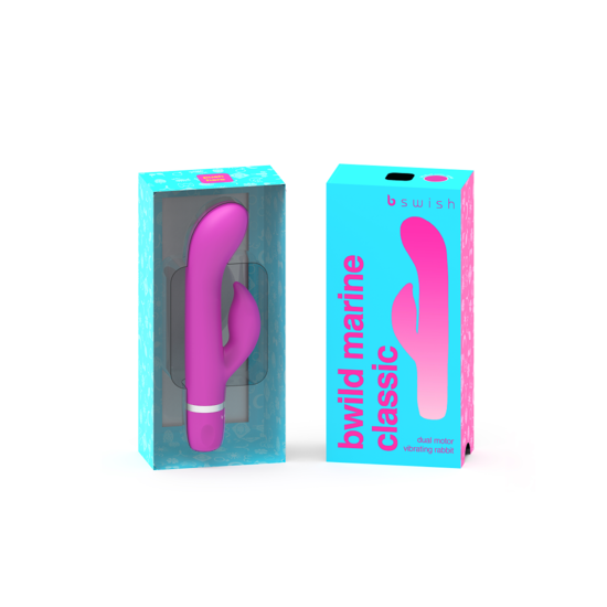B Swish Bwild Classic Marine Cerise Rabbitvibrator