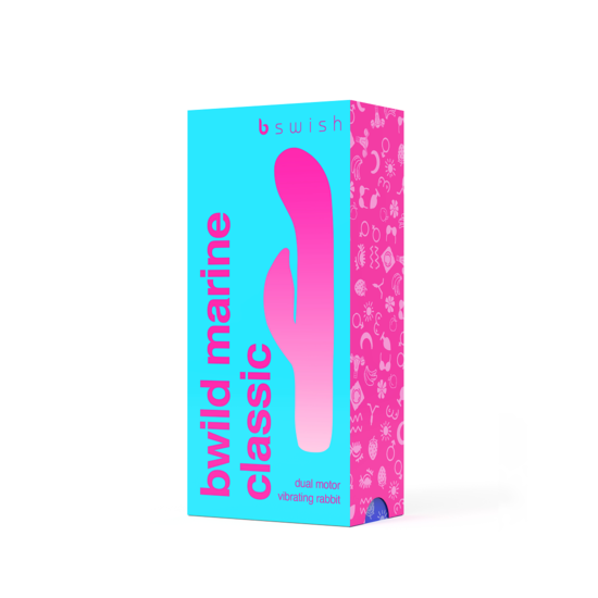 B Swish Bwild Classic Marine Cerise Rabbitvibrator