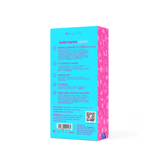 B Swish Bwild Classic Marine Cerise Rabbitvibrator
