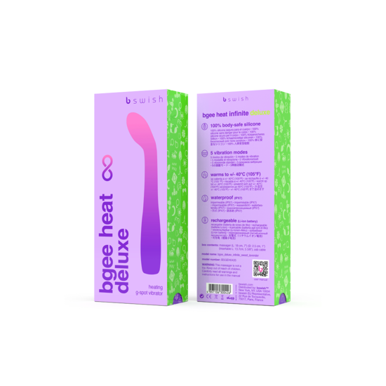 B Swish Bgee Infinite Deluxe Lavender Vibrator