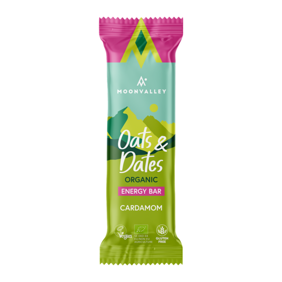 Moonvalley Energy Bar Havre & Dadlar Kardemumma 50 g