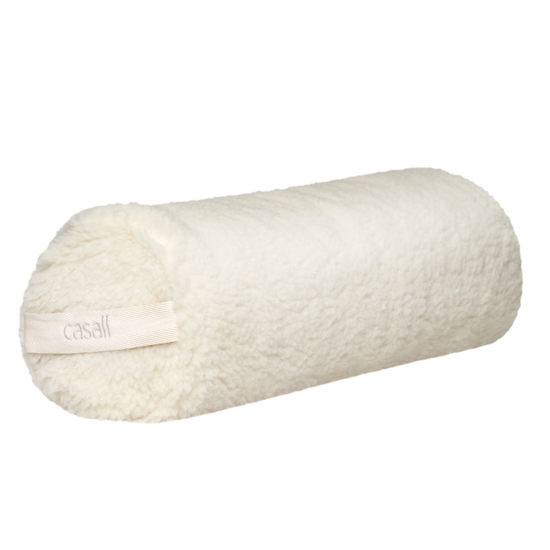 Casall Yoga Bolster Pillow Wool Off White