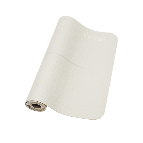Casall Yoga Mat Position Light Sand/Clay Brown 4 mm