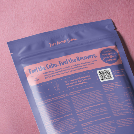Heey! Rest & Recover Magnesium, Strawberry Lemonade 210 g