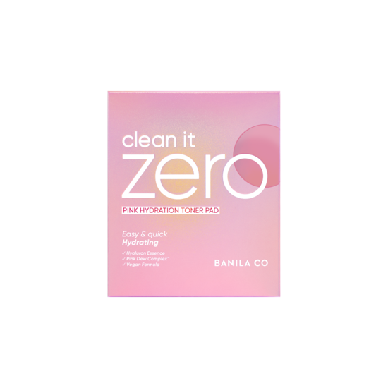 BANILA CO Clean It Zero Pink Hydration Toner Pad 235 ml