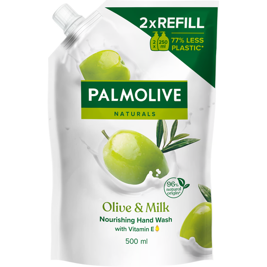 Palmolive Flytande Tvål Milk & Olive Refill 500 ml