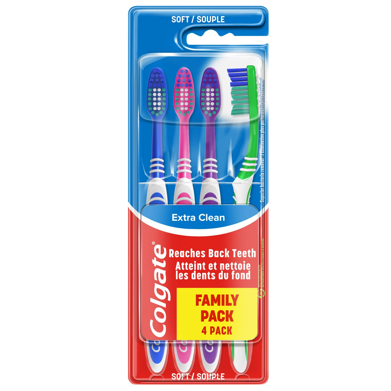 Colgate Tandborstar ExtraClean Soft 4 st