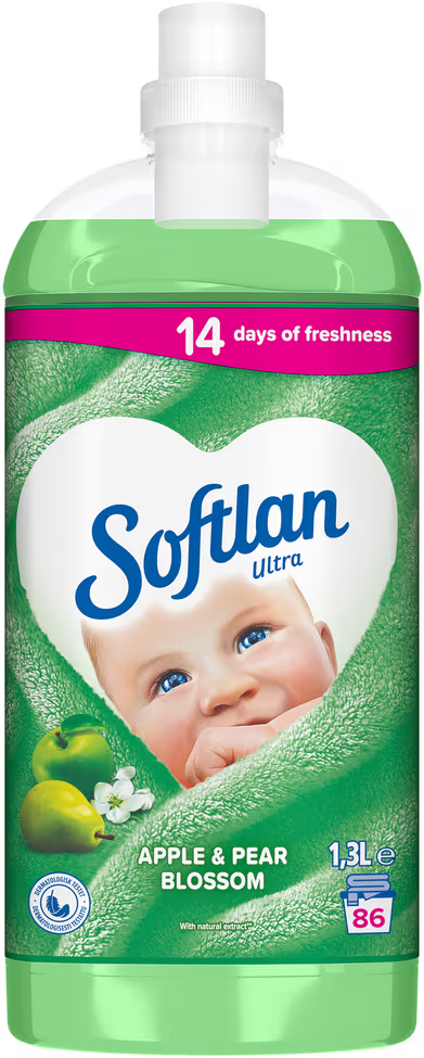Softlan Sköljmedel Apple & Pear 1300 ml