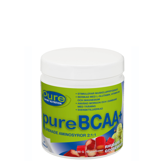 pure BCAA+ Rhubarb Gooseberry 400 g