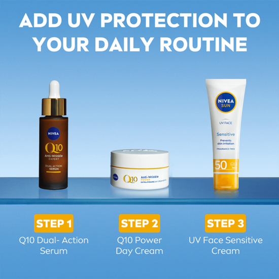 NIVEA SUN UV Face Sensitive Cream SPF50 50 ml