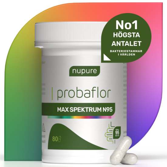 Nupure Probaflor MAX Spektrum N95 30 kapslar