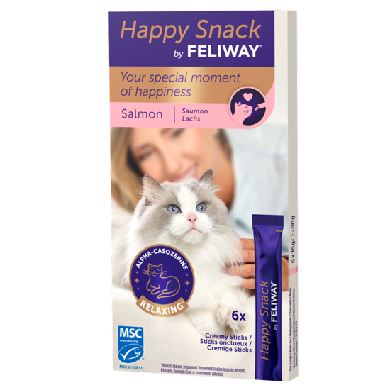 Feliway Happy Snack Lax 6 x 15 g