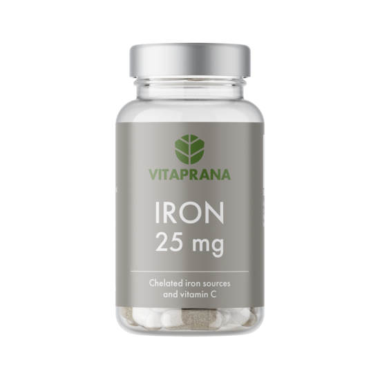Vitaprana Iron 25 mg 110 kapslar