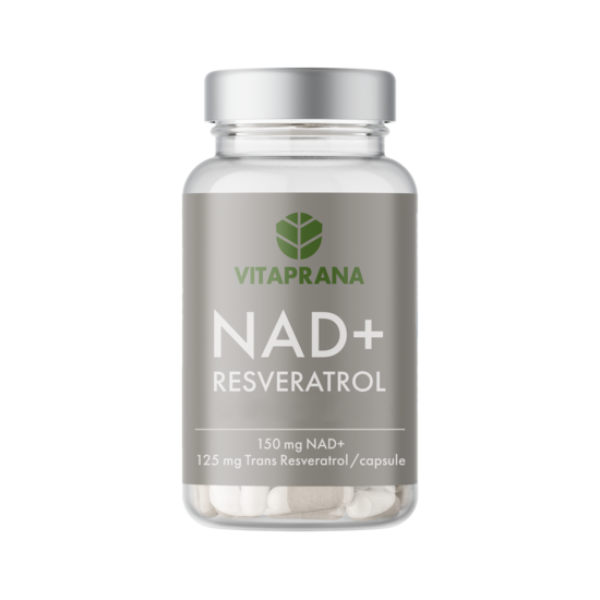 Vitaprana NAD+ Resveratrol 60 kapslar