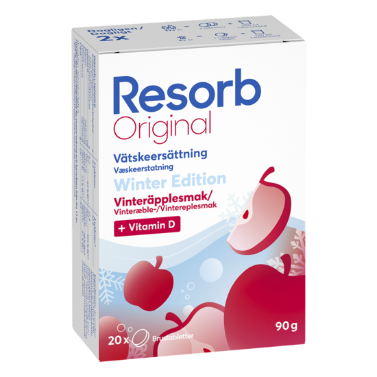 Resorb Original Vinteräpplesmak 20 brustabletter