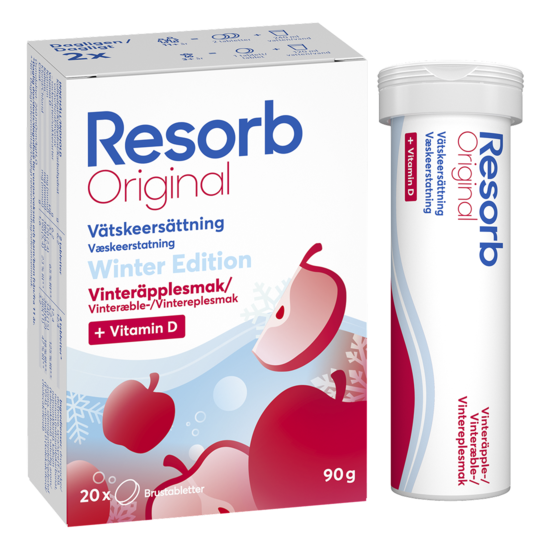Resorb Original Vinteräpplesmak 20 brustabletter