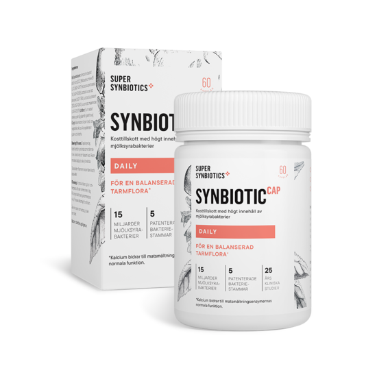 SuperSynbiotics Synbiotic Cap Daily 60 kapslar