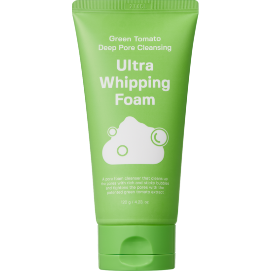 Sungboon Editor Green Tomato Deep Pore Cleansing Ultra Whipping Foam 120 g
