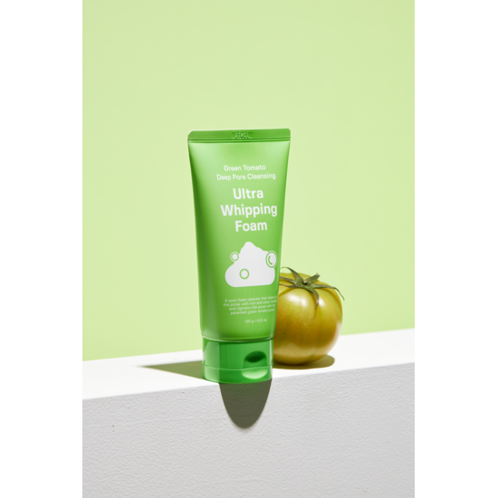 Sungboon Editor Green Tomato Deep Pore Cleansing Ultra Whipping Foam 120 g