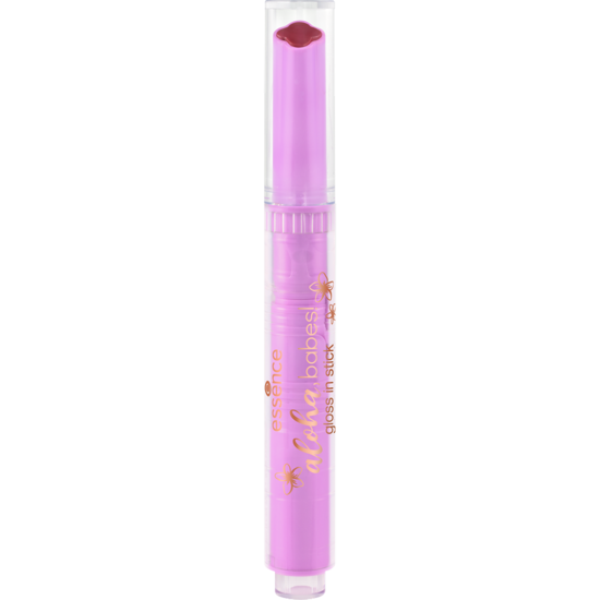 essence Aloha, Babes! Gloss in Stick 01  Sunny Bliss, Flower Kiss 1,6 g