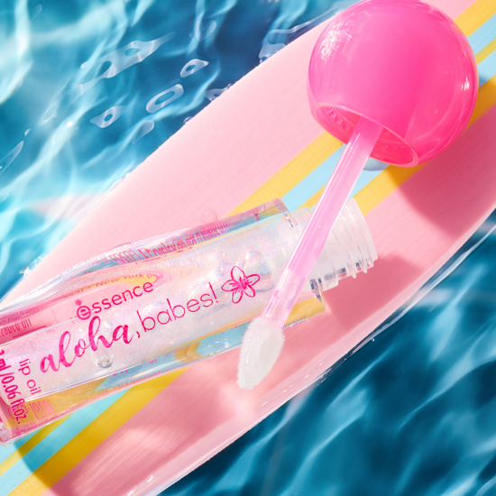 essence Aloha, Babes! Lip Oil 01 Time To Coco-loco! 2 ml