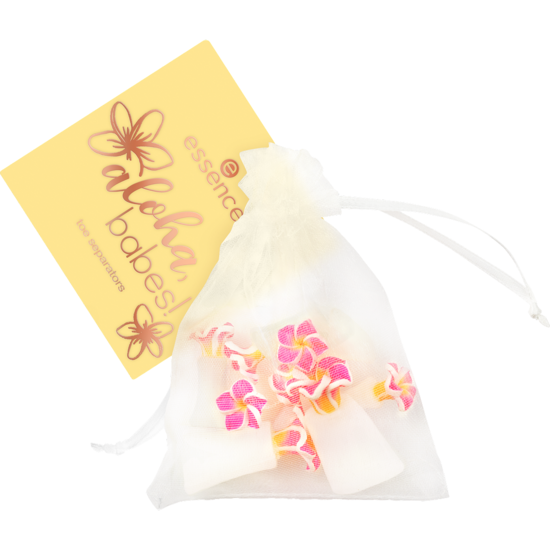 essence Aloha, Babes! toe separators 01 Beach Walk? Let's Talk! 8 st