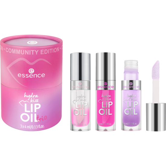 essence Hydra Kiss Lip Oil Trio 01 Lip's Choice Awards
