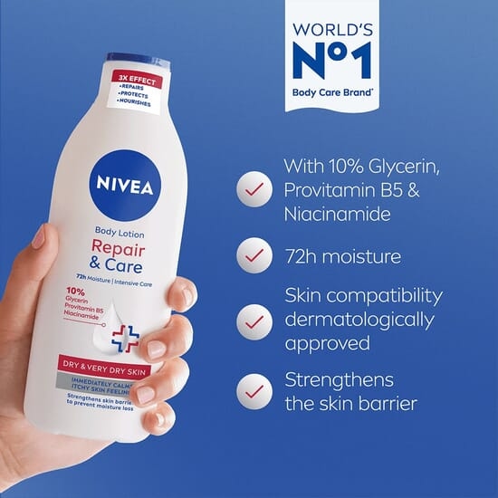 NIVEA Repair & Care Body Lotion 250 ml